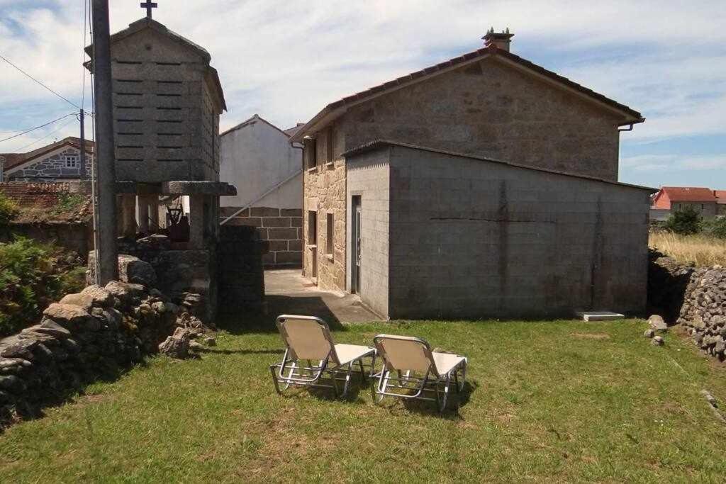 Cuberto Darriba Casa Restaurada En Canedo Carnota Exteriör bild